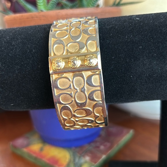 Coach Ladies Gold Bangle $40 each - Picture 2 of 3